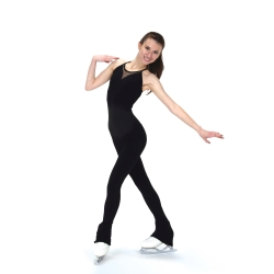 Ladies Triple Bow BackIce Skating Catsuit 