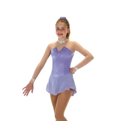 Jerrys Crystal Bangles Ladies Competition Figure Skating Dress