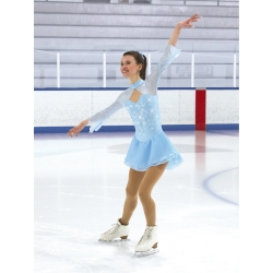 Jerrys Crystal Bells Ladies Ice Skating Dress