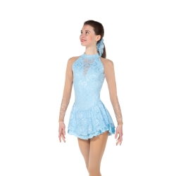 Jerrys Ladies Daybreak Ice Skate Dress: Mist Blue (18)