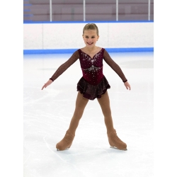 Jerrys Childrens Embellishment Competition Skating Dress