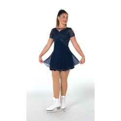 Jerrys Ladies Empiresque Skate Dress: Navy Blue (45)