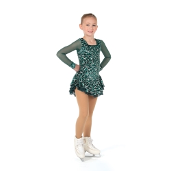 Jerrys Childrens Field Of Emeralds Ice Skating Dress (153)