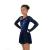 Jerry Side Glise Ice Skating Dress Navy Blue