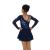 Jerry Side Glise Ice Skating Dress Navy Blue