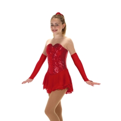 Jerrys Sequins at Heart Ladies Ice Skating Dress