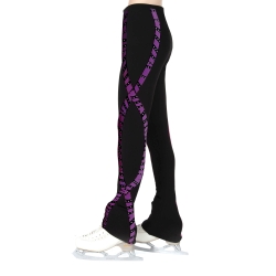 Ladies Tiger Tail Fleece Ice Skating Leggings,Choice of 4 Colours