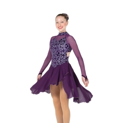 Jerrys Ladies Trellistep Ice Dance Dress: Purple (100)