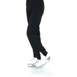 Childrens Warm-Up Ice Skating Pants with full Side Zipper
